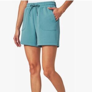 NEW Mondetta Midweight Ribbed Scuba Shorts Women's Small